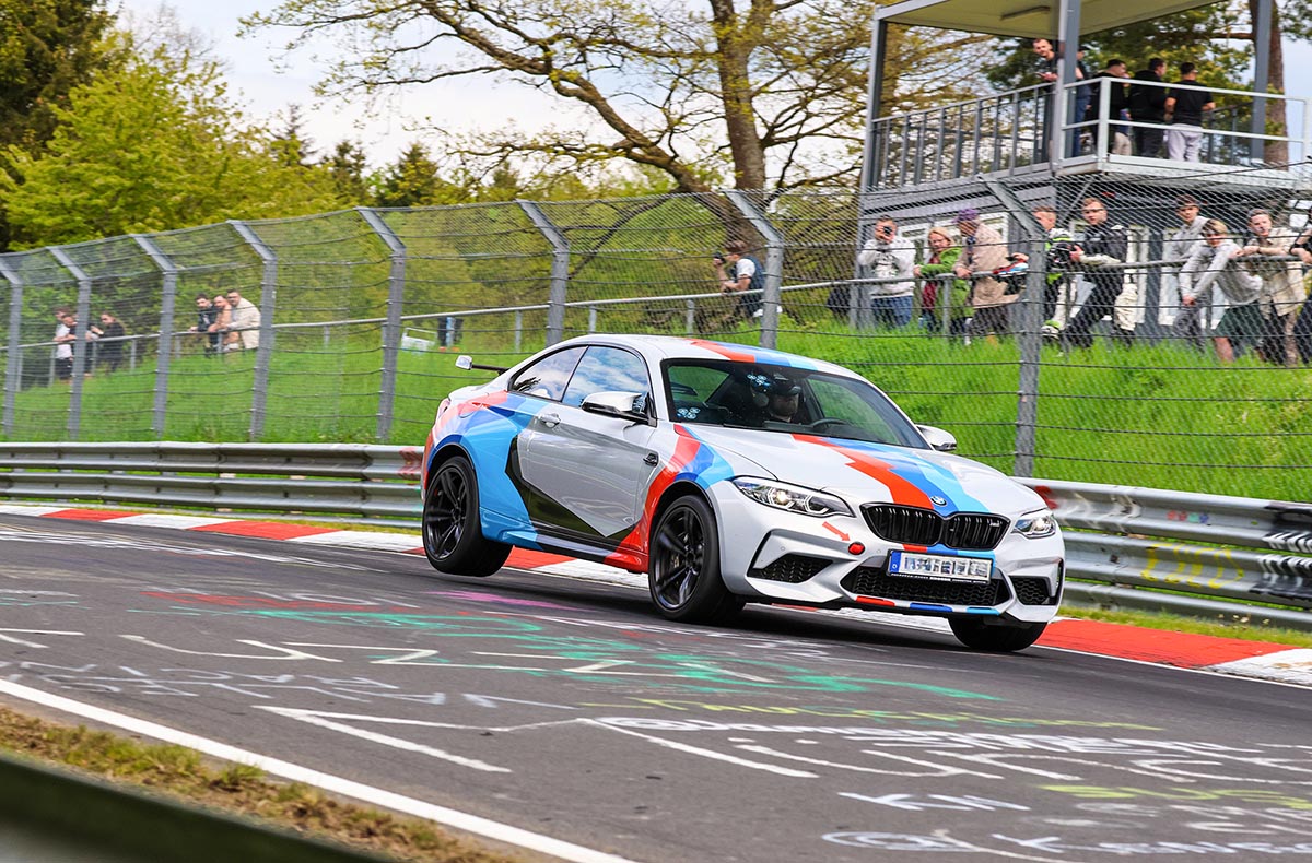 Renntaxifahrt BMW M2 Competition