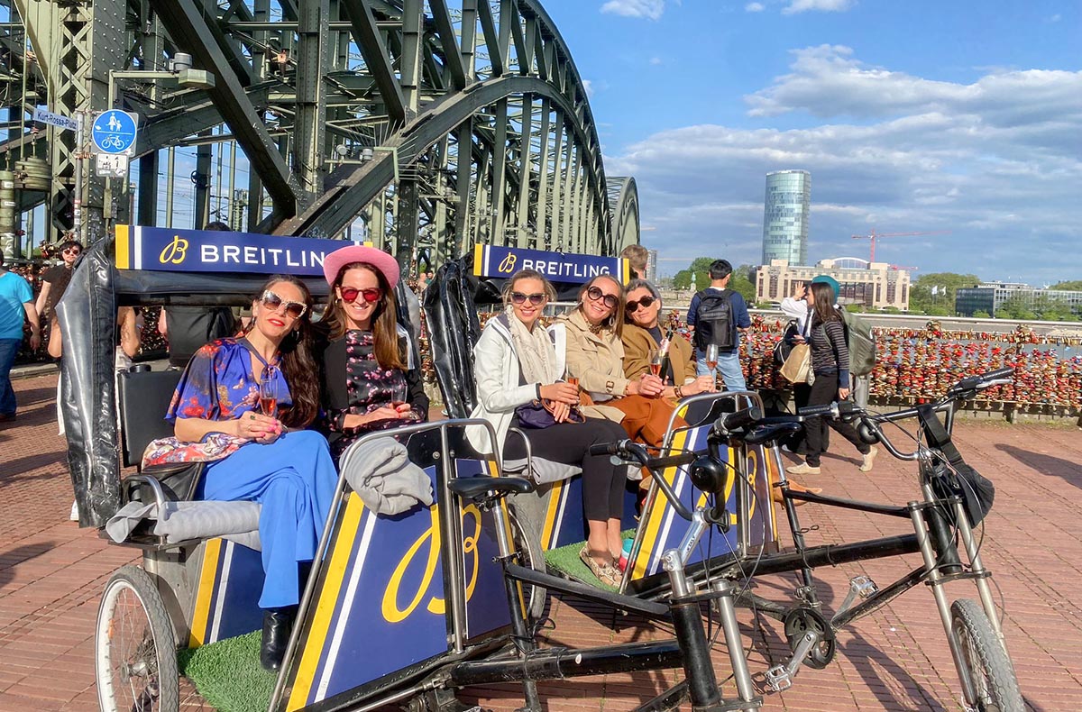 Rikscha-Fahrt Köln für 2