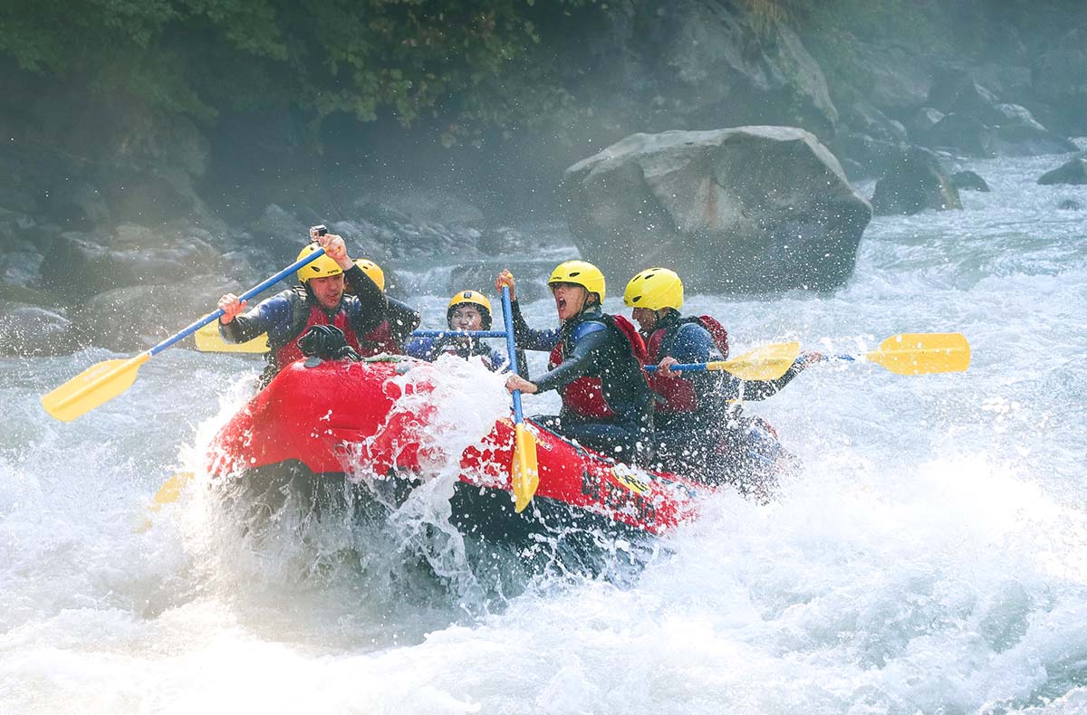 River Rafting Lütschine in Wilderswil