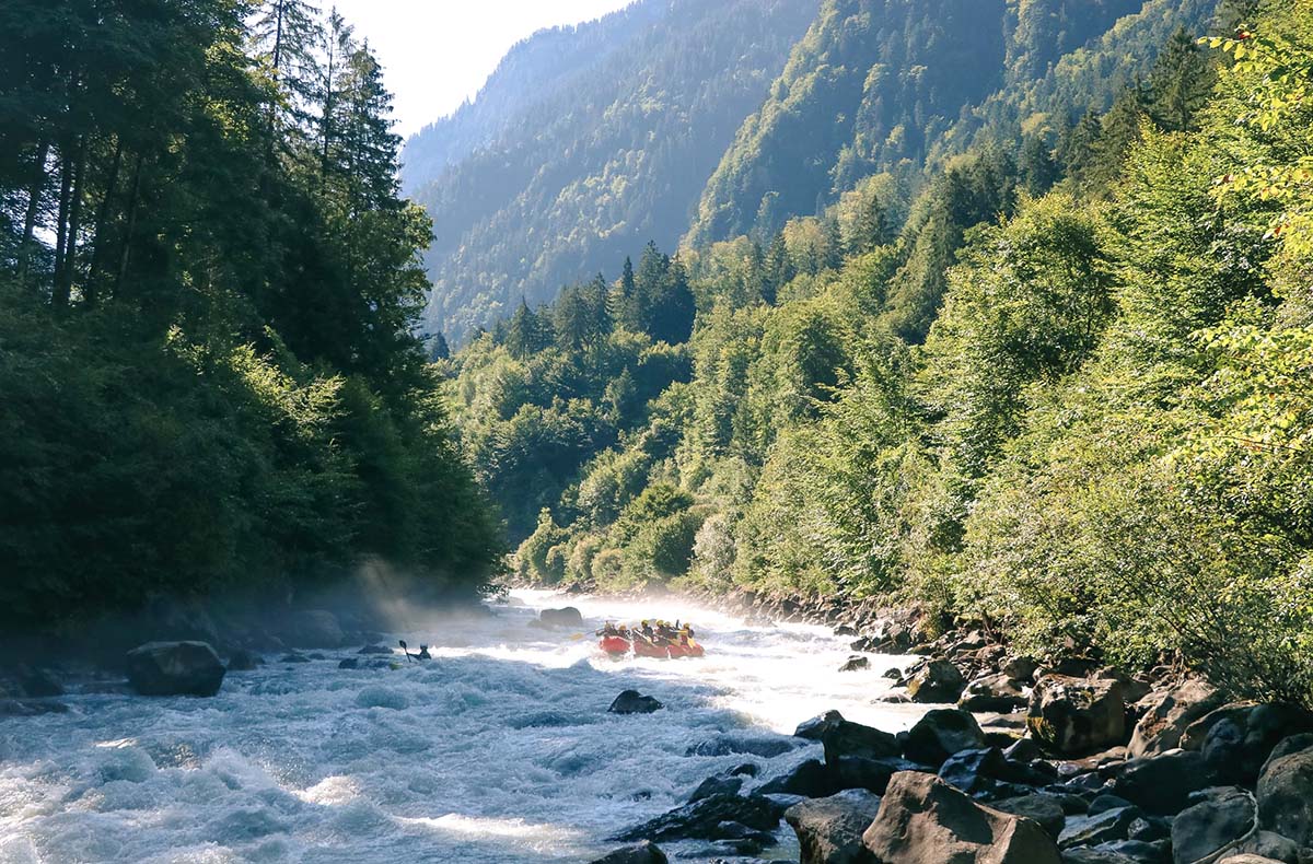 River Rafting Lütschine - Jetzt erleben! in Wilderswil