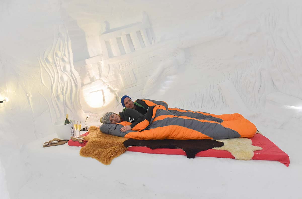 2 Tag(e) Übernachtung Iglu-Suite Gstaad für 2 (1 Nacht) inkl. Halbpension