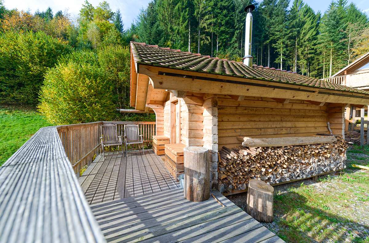 Romantikurlaub in der Blockhütte Schwarzwald für 2 (2 Nächte)