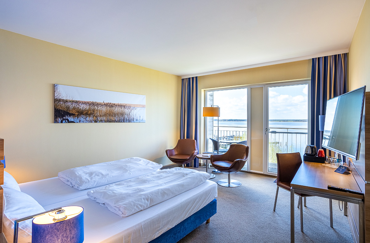 Romantischer Kurzurlaub am Fleesensee für 2 (1 Nacht) in Göhren-Lebbin