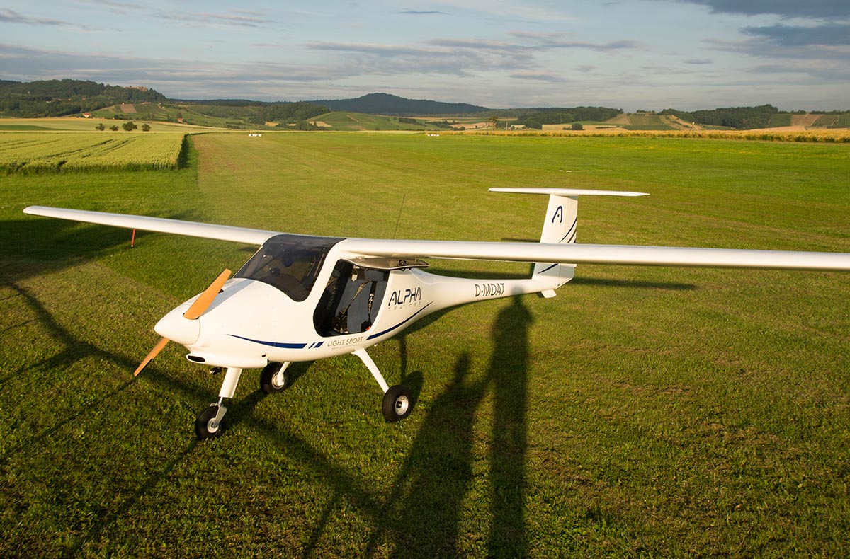 Rundflug im Ultraleichtflugzeug Ippeshei... Rundflug im Ultraleichtflugzeug Ippeshei...
