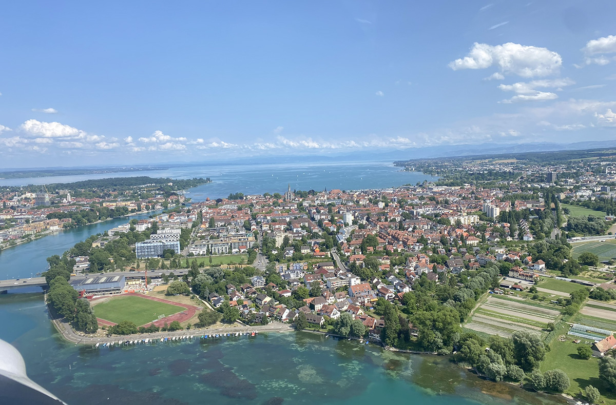Rundflug Ultraleichtflugzeug Raum Bodens... Rundflug Ultraleichtflugzeug Raum Bodens...