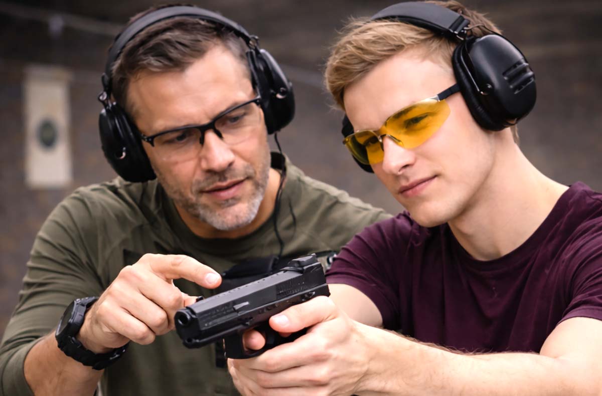 Schießtraining Pistole, Revolver & Gewehr Reken (2 Std.)
