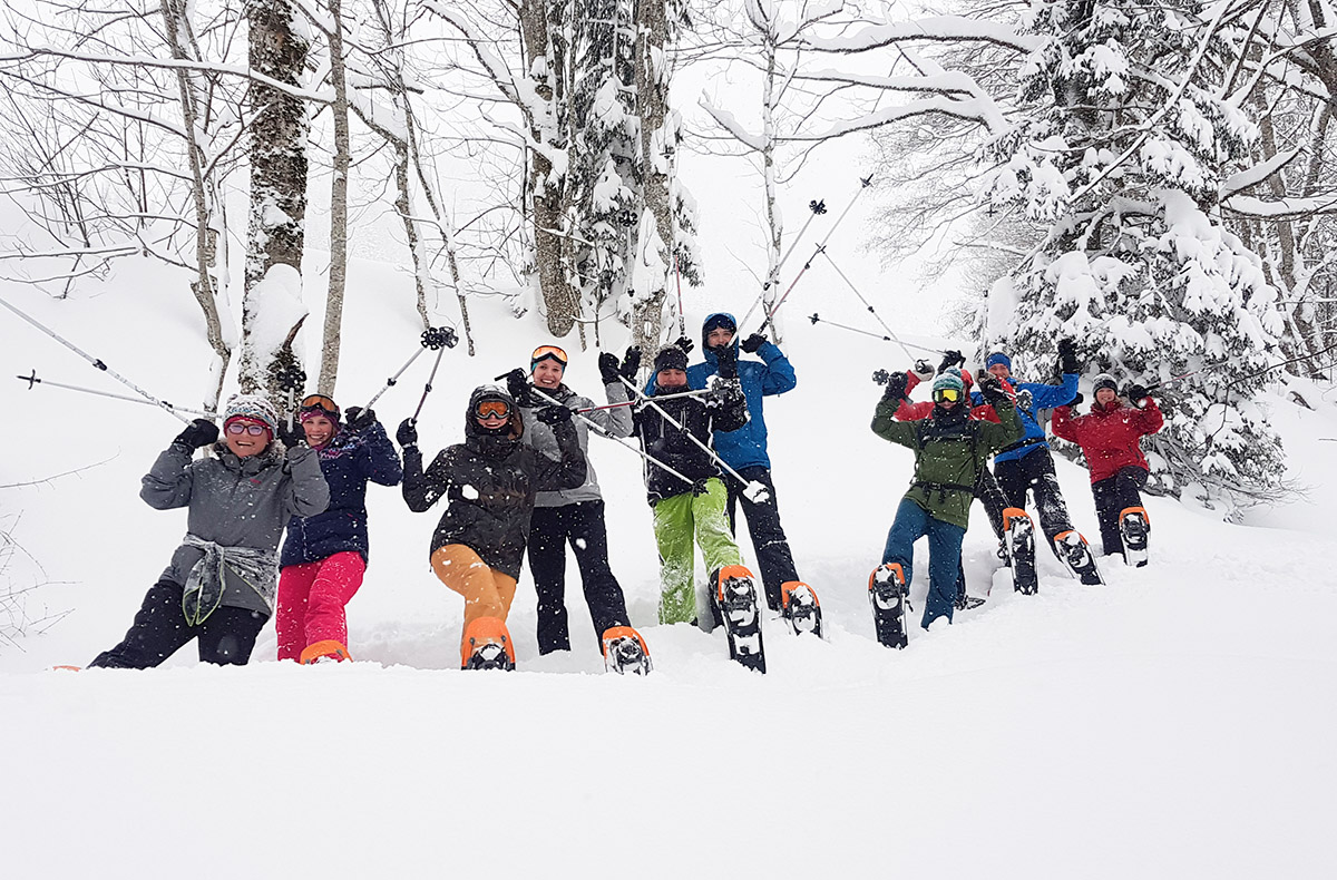 Schneeschuh wandern Lungötz für 2
