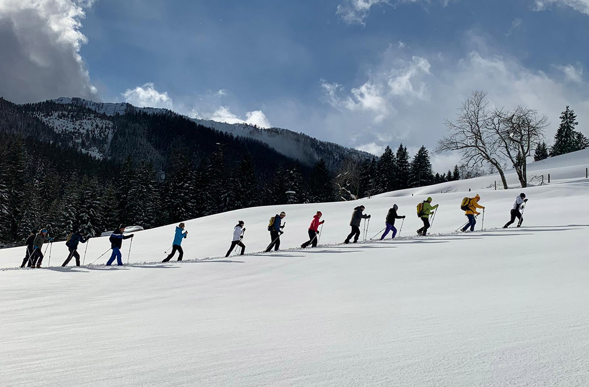 Schneeschuh wandern Lungötz für 2