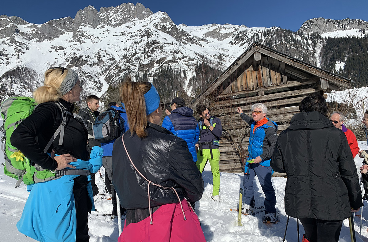 Schneeschuh wandern Lungötz für 2