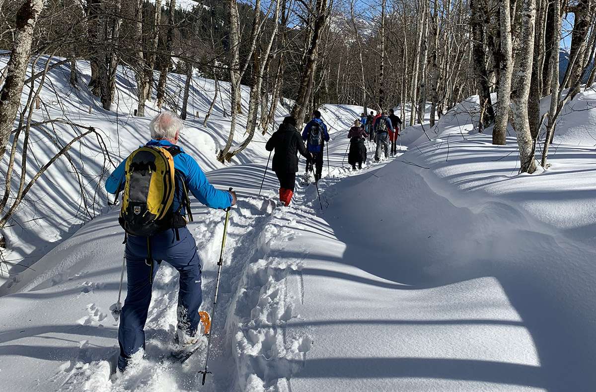 Schneeschuh wandern Lungötz im Lammertal