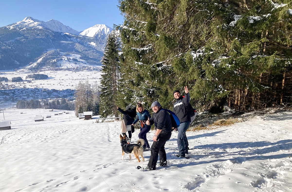 Schneeschuhwanderung Ehrwald Schneeschuhwanderung Ehrwald