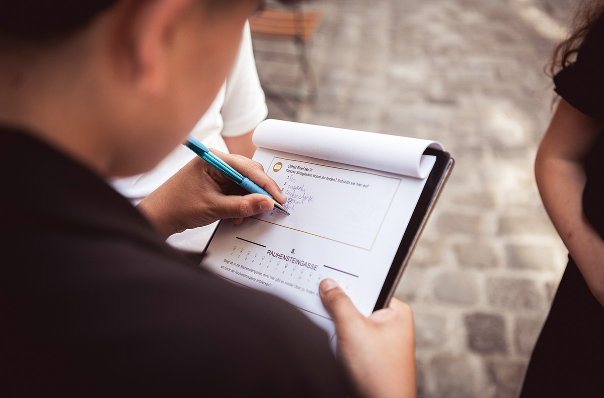 Schnitzeljagd mit Kindern Wien 