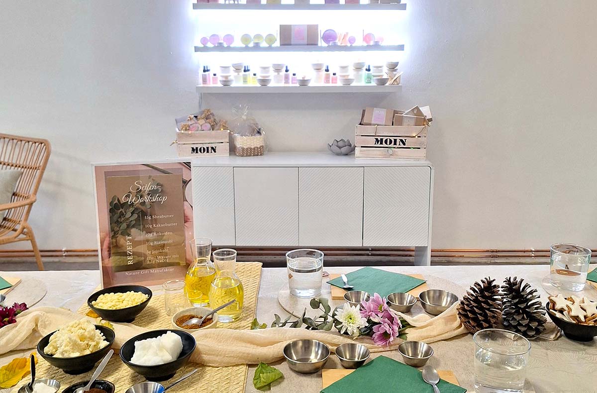 Seifen selber machen Hamburg 