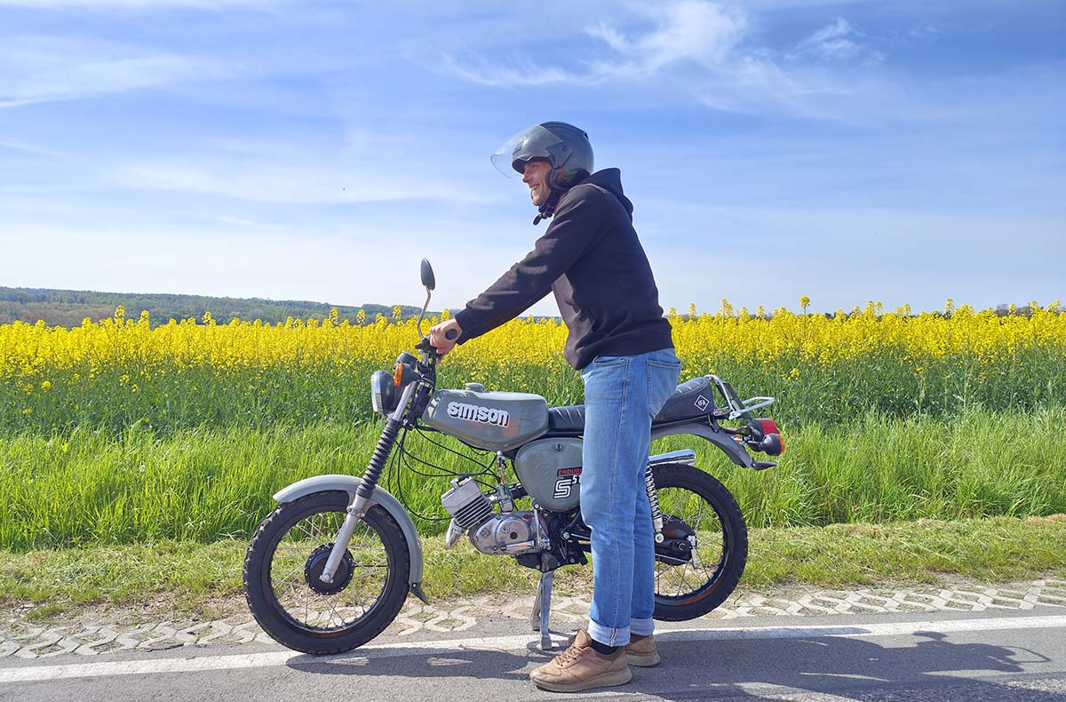 Simson Moped fahren Chemnitz (Fr-So)
