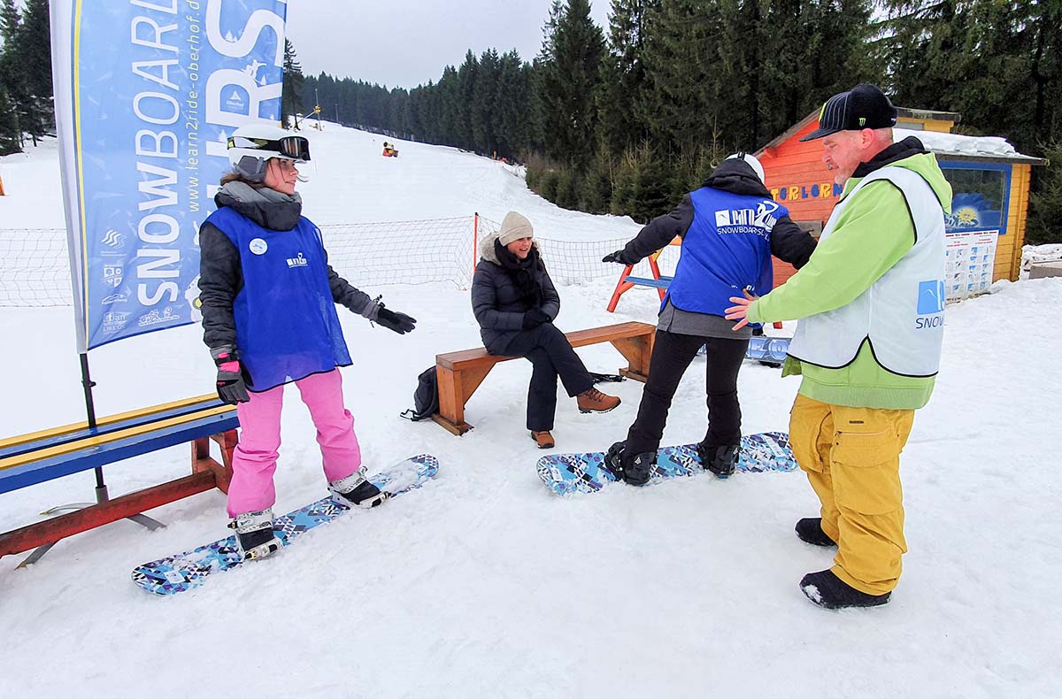 Snowboardkurs Oberhof - Dein perfekter Snowboardstart in Oberhof