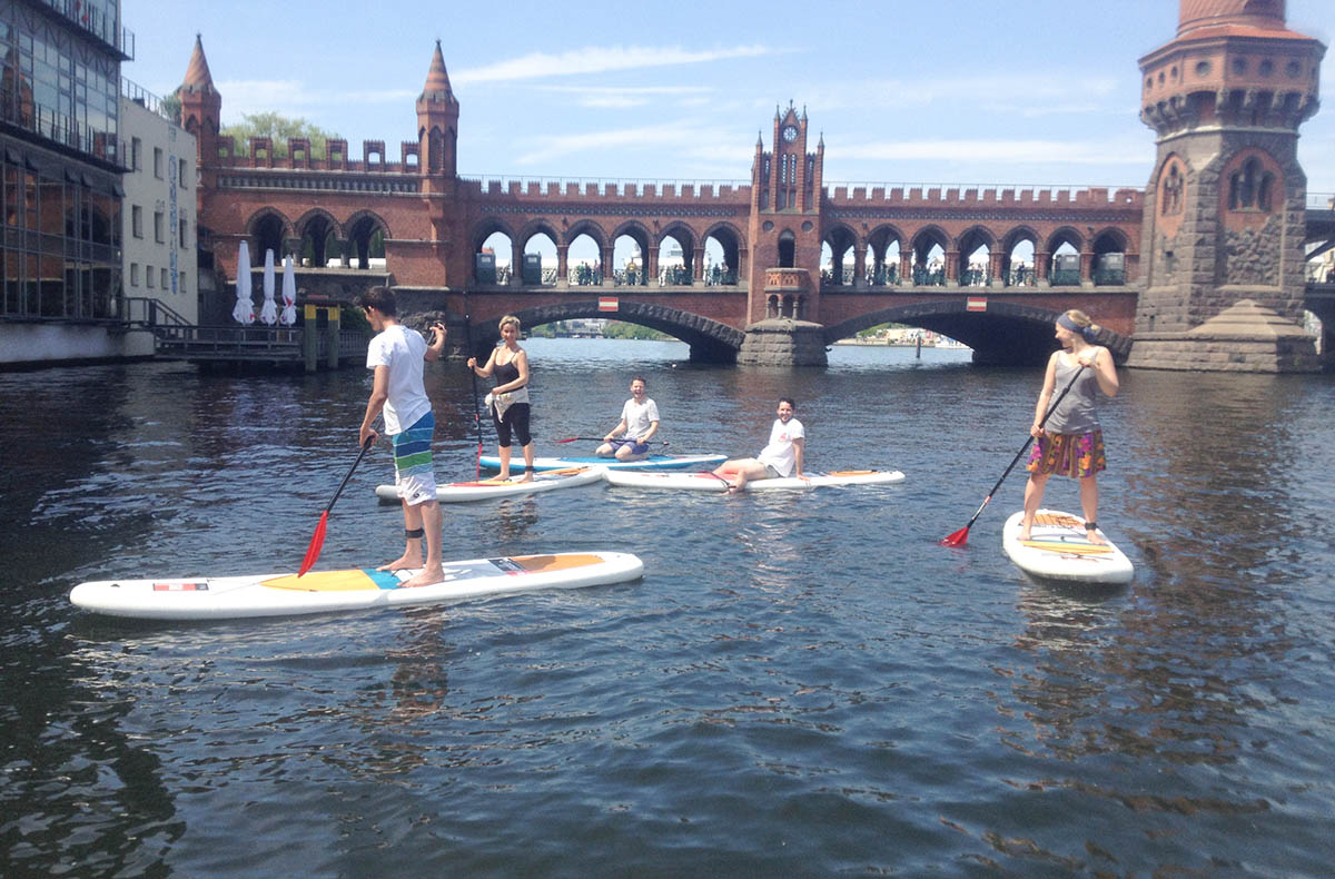 Stand up paddling Einsteigerkurs Berlin