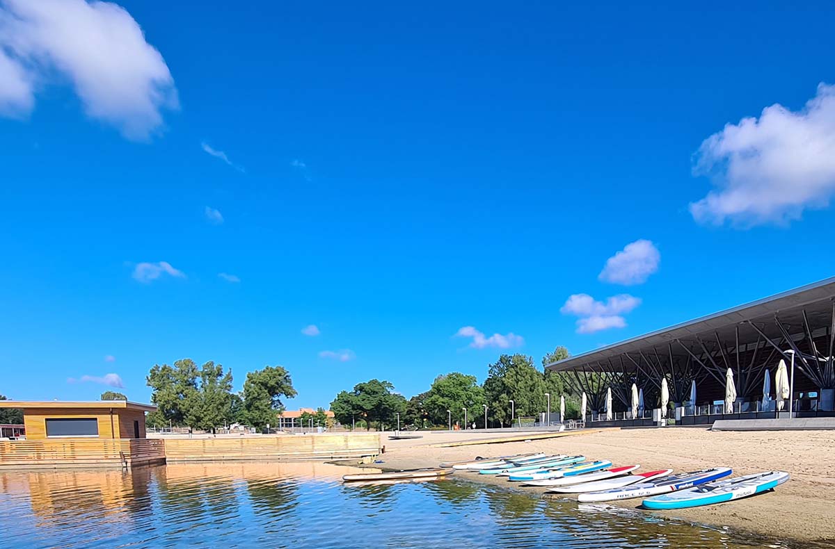 Stand Up Paddling Grundkurs Wolfsburg - SUP-Grundkurs: Balance finden, Freiheit spüren