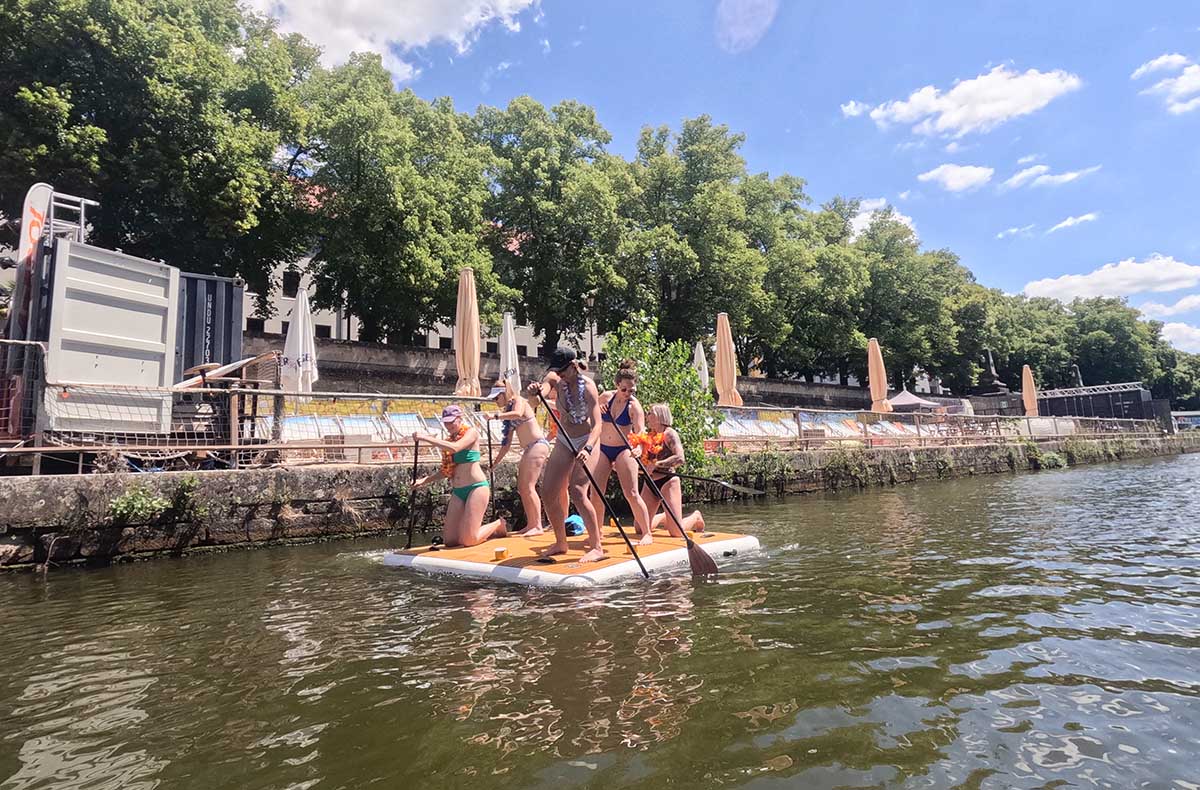 SUP Erlebnistour für 2 Würzburg – Jetzt erleben! in Randersacker