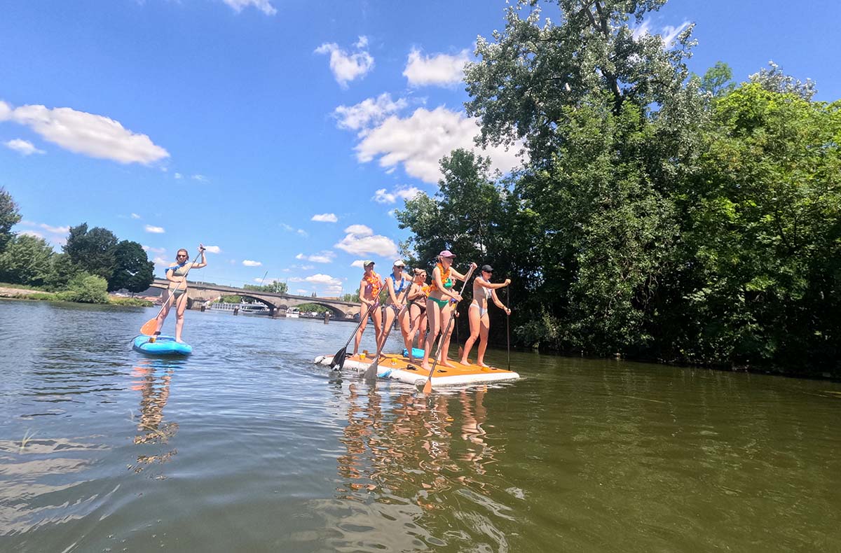 SUP Erlebnistour für 2 Würzburg - Jetzt erleben! in Randersacker SUP Erlebnistour für 2 Würzburg - Jetzt erleben! in Randersacker
