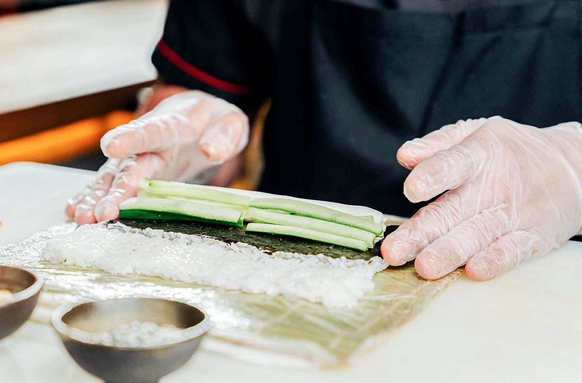 Sushi Kochkurs vegan Berlin Berlin