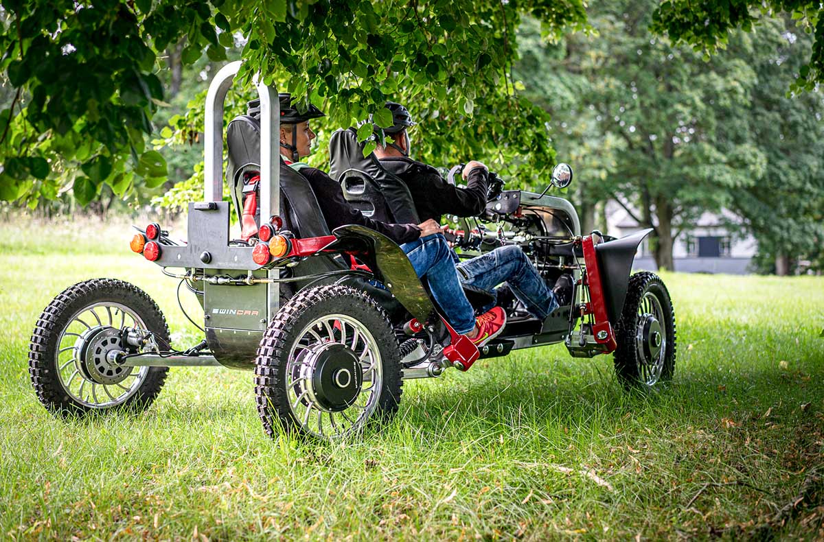Swincar Tandem Tour für 2 Stiege (2 Std.)