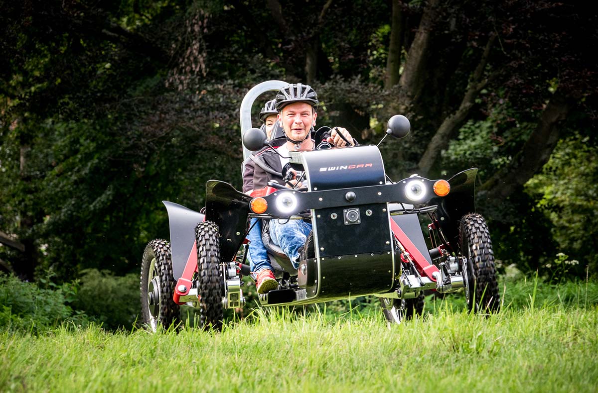 Swincar Tandem Tour für 2 Stiege (2 Std.)