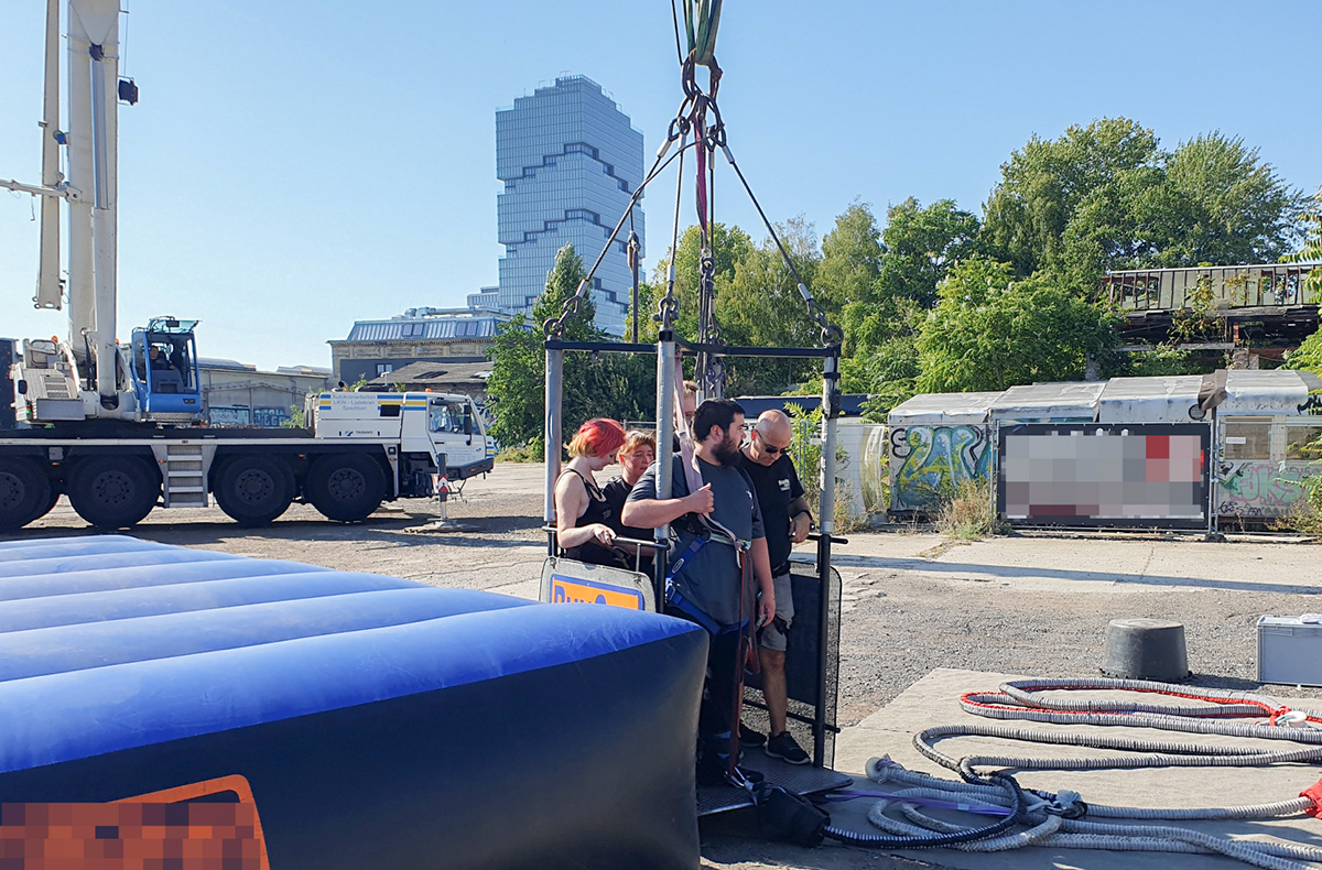 Tandem Bungee Jumping Berlin für 2