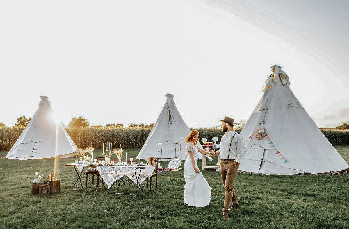 Tipi Übernachtung Bad Salzungen für 2 (1 Nacht)