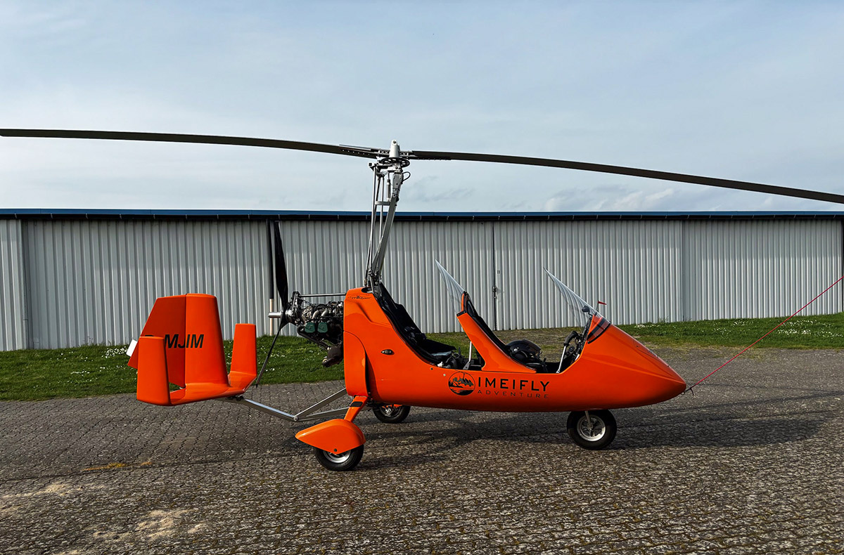 Tragschrauber Flug Nordsee Inseln - Vorschau I