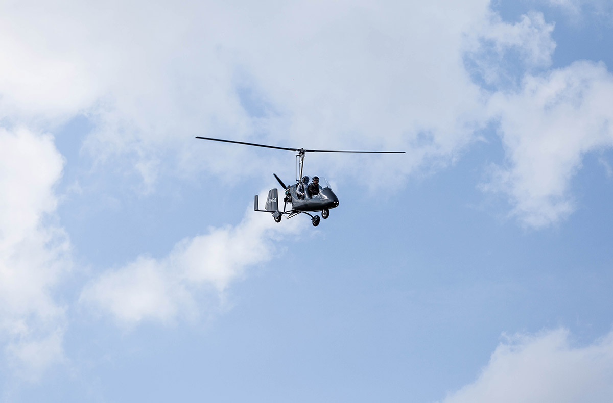 Tragschrauber Rundflug Hockenheim (30 Mi...