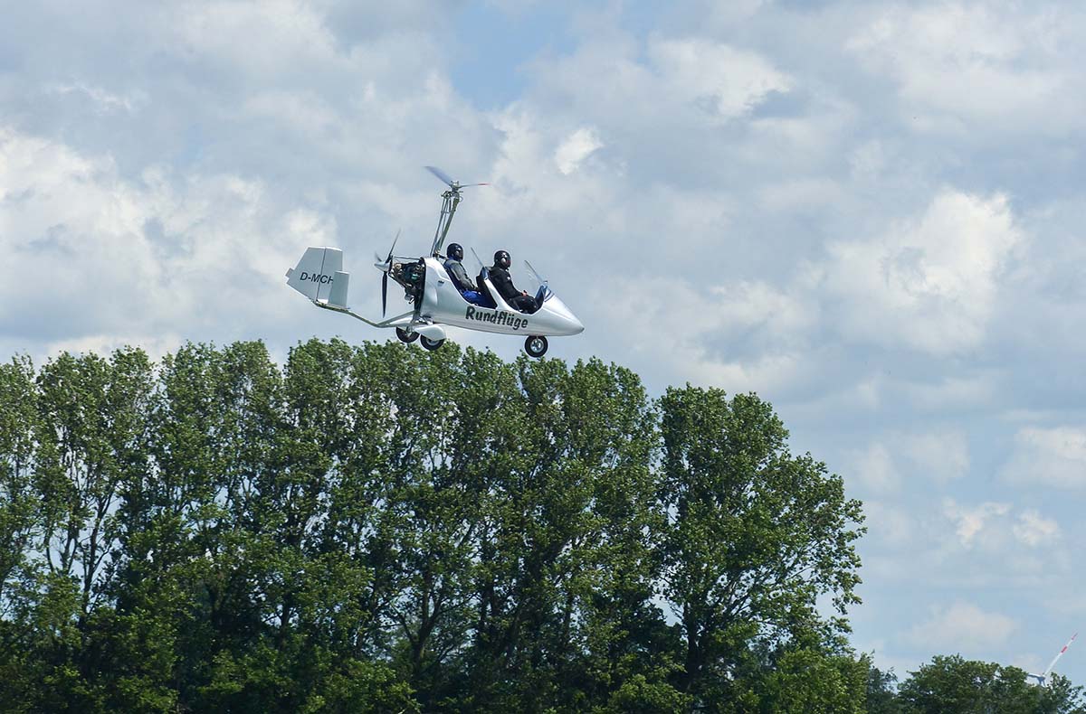 Tragschrauber Rundflug Heide/Büsum (30 Min.)
