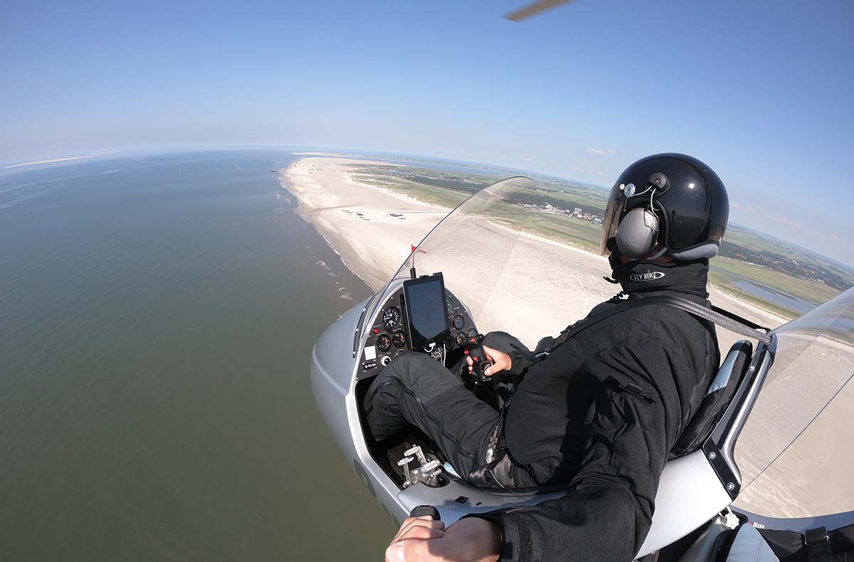 Tragschrauber Rundflug Heide/Büsum (30 ...
