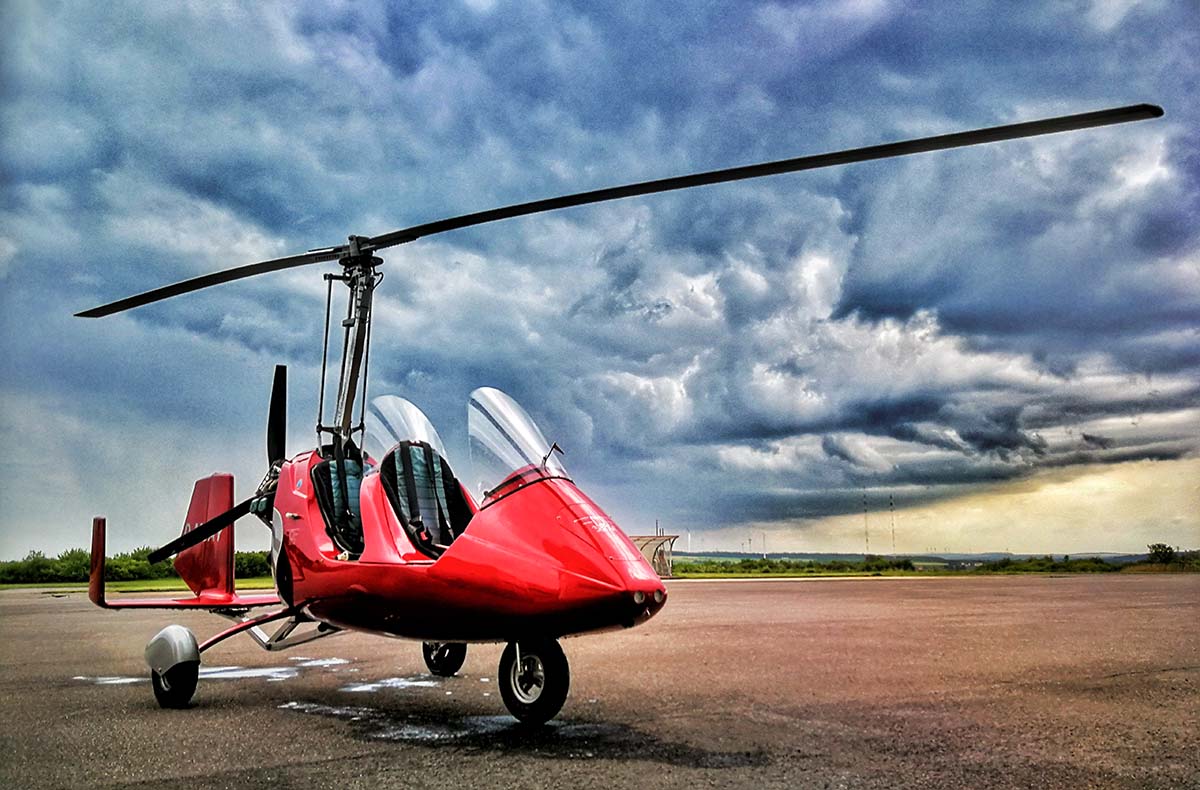 Tragschrauber Rundflug Rheine (60 Min.)