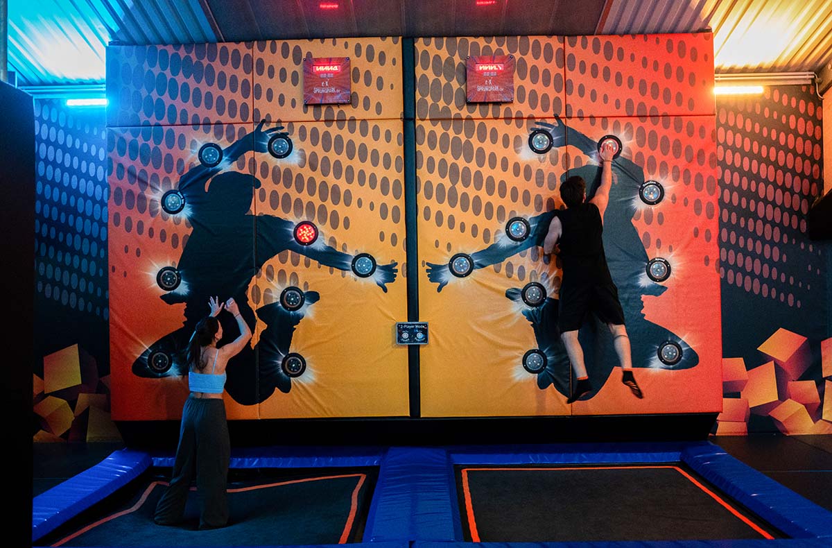 Trampolin Park für 2