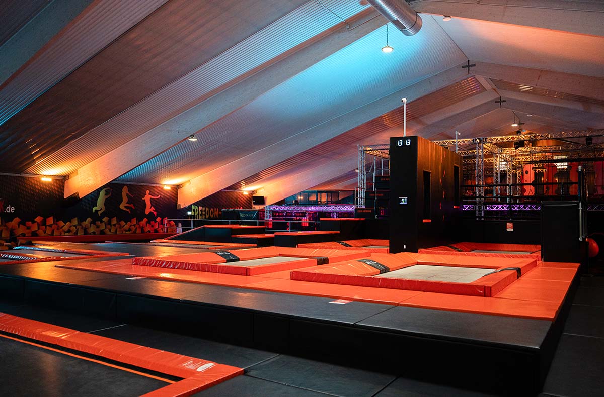 Trampolin Park für 2