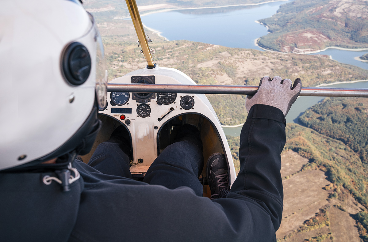 Trike Fliegen – Ein Flügel, zwei Sitze, drei Räder – mehr braucht man nicht zum Fliegen. in Ippesheim,Büren