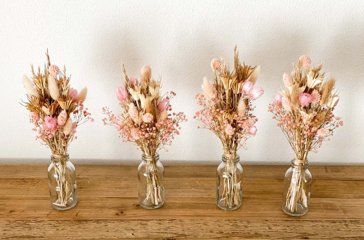 Trockenblumen Strauß selber machen München Trockenblumen Strauß selber machen München