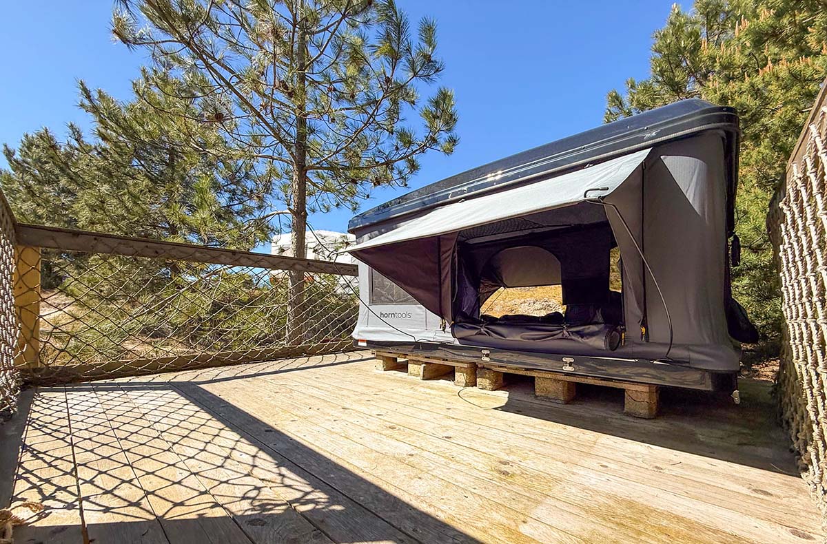 Außergewöhnlich Übernachten im Dachzelt Amrum für 2 - Outdoor-Zauber: Euer Dachzelt-Abenteuer auf Amrum! in Wittdün auf Amrum