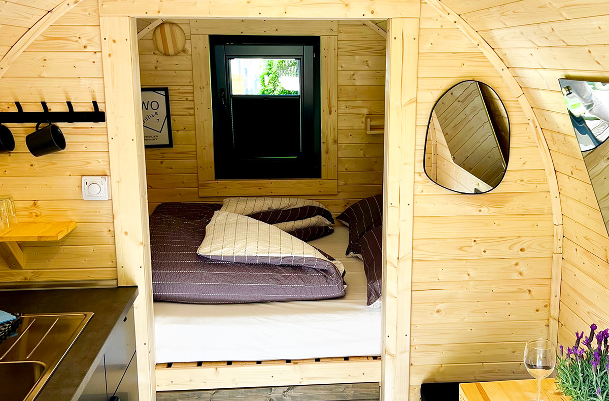 2 Tag(e) Übernachten im Camping POD Essen für 2 (1 Nacht) inkl. Frühstück