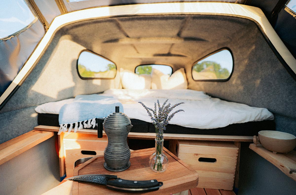 2 Tag(e) Übernachten im Campingboot Entenkoje Buckow für 2 (1 Nacht) Brandenburg ✓