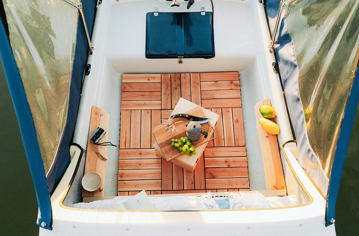 2 Tag(e) Übernachten im Campingboot Entenkoje Buckow für 2 (1 Nacht) Brandenburg ✓