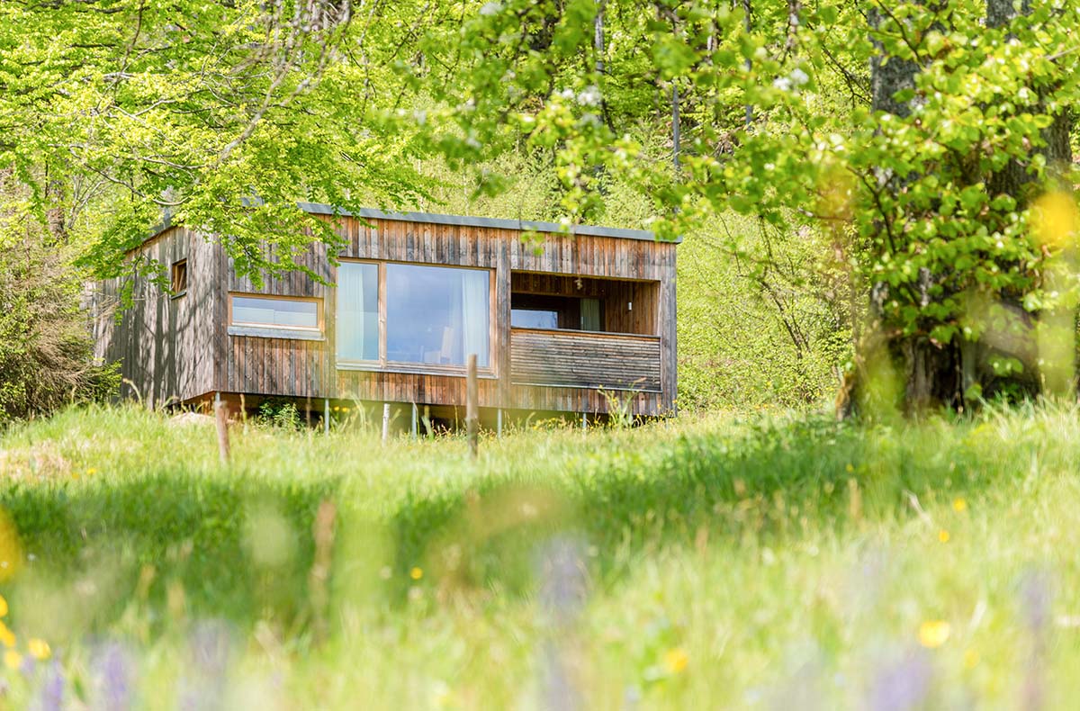 Außergewöhnlich Übernachten im Wiesnschlafhäusl für 2 (2 Nächte) in Bodenmais