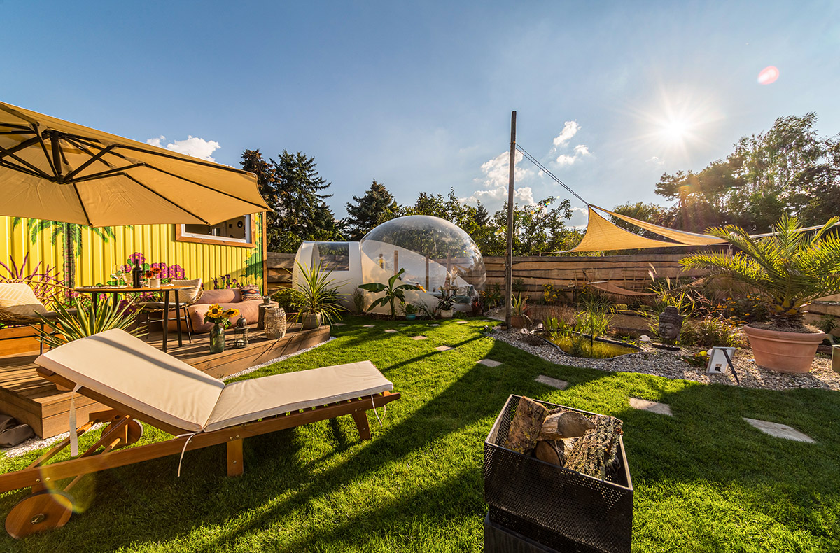 Übernachtung im Bubble Haus Zehdenick für 2 (1 Nacht)