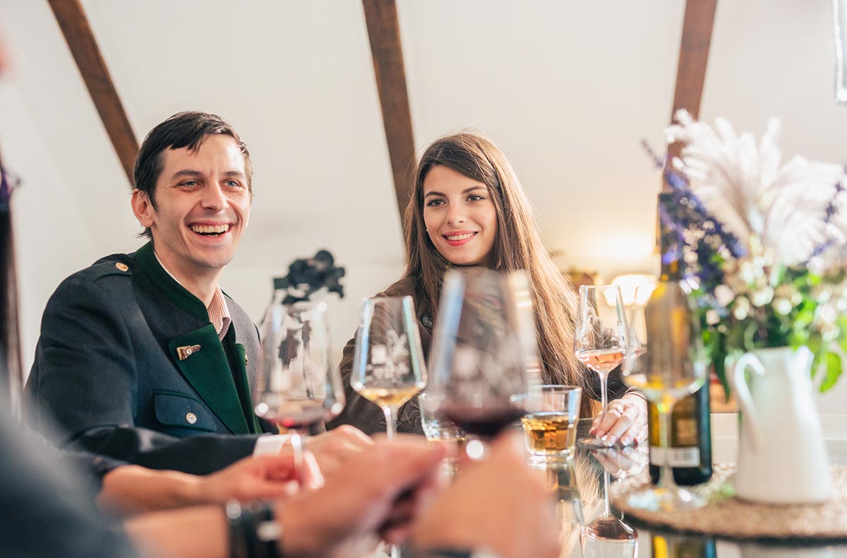 Übernachtung im Weinfass für 4 Deluxe ...