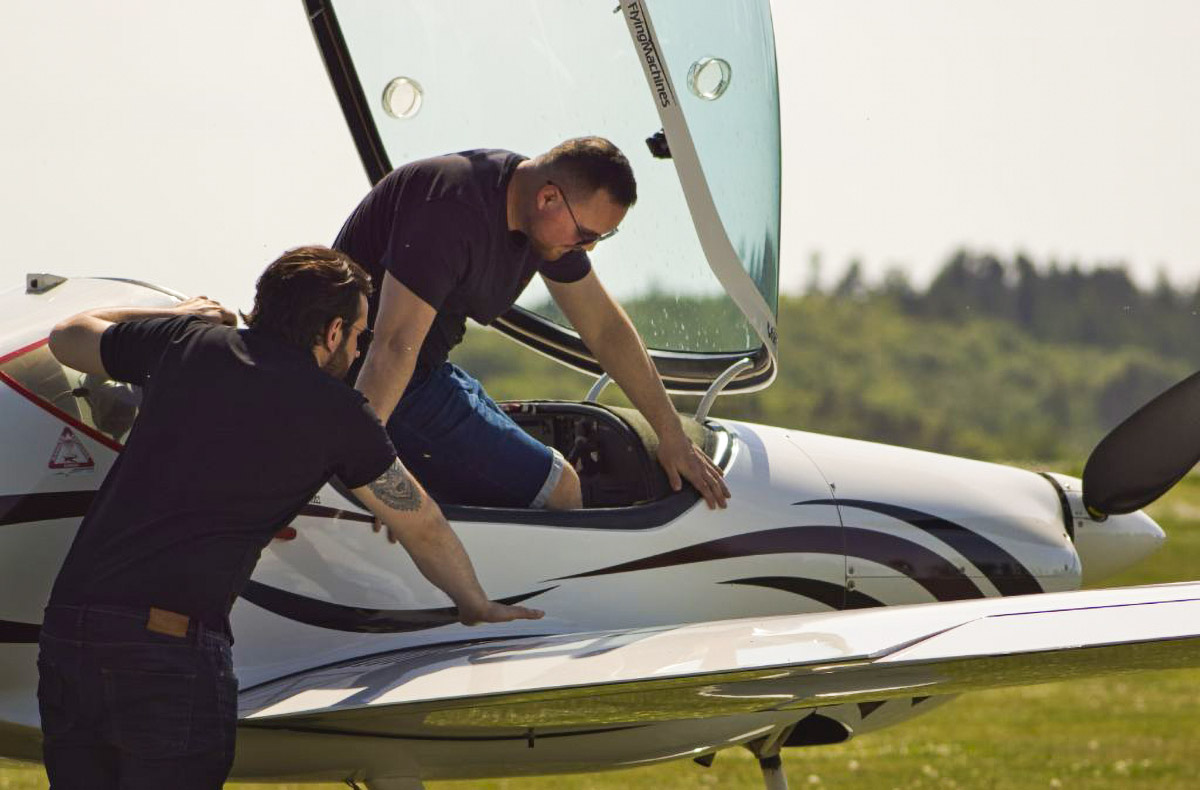 Ultraleichtflugzeug selber fliegen Waldeck (60 Min.)