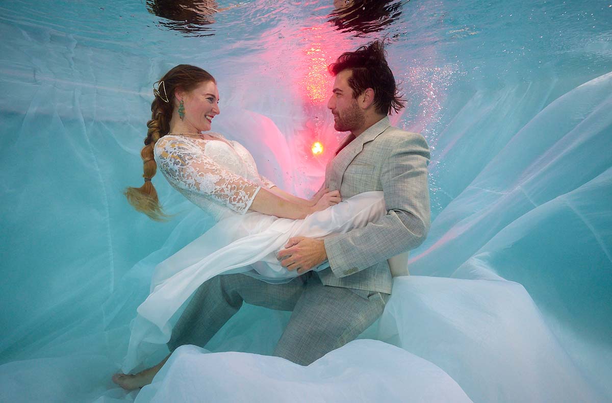 Unterwasserfotoshooting Fürth (2 Personen) - Unterwasserfotoshooting Fürth (2 Personen) -