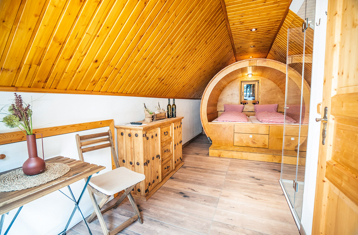 Urlaub mit Freunden im Weinfass Grub an der March