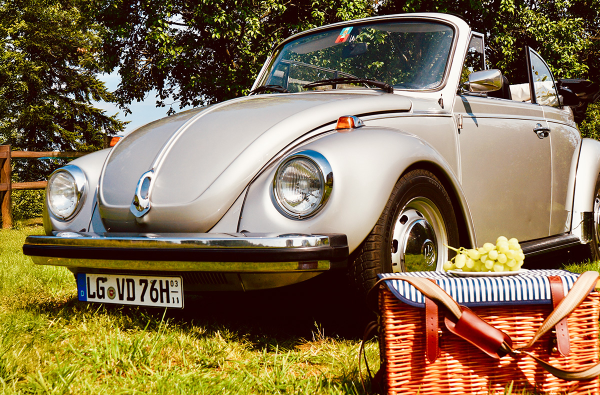 VW Käfer mieten mit Picknick Hamburg (8 Std.)