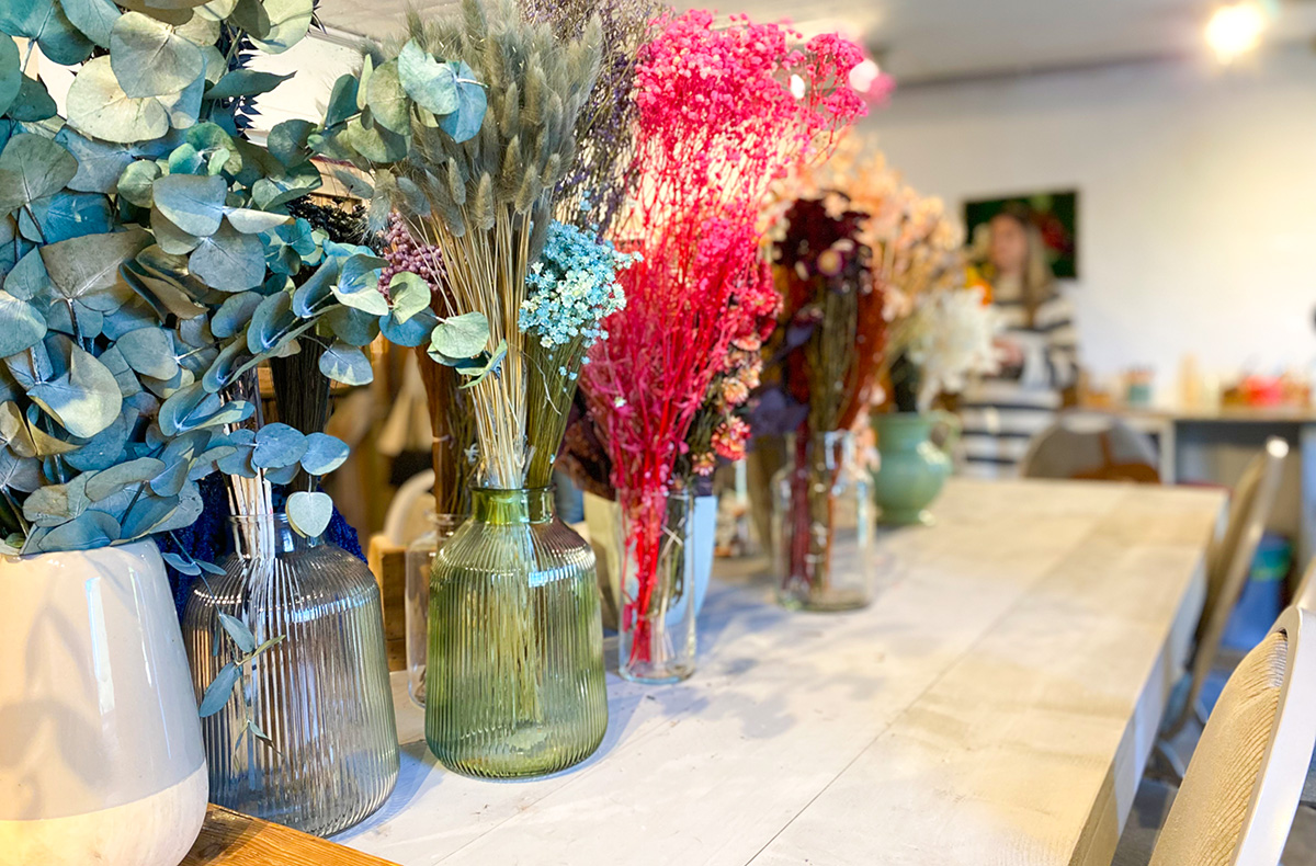 Workshop Bottrop (Trockenblumen-Ring) - Florale Träume: Deko gestalten, Sinne entfalten